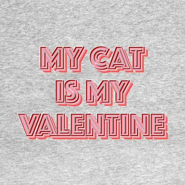 My Cat is My Valentine by n23tees